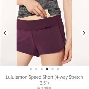 Lululemon Speed Short Size 8